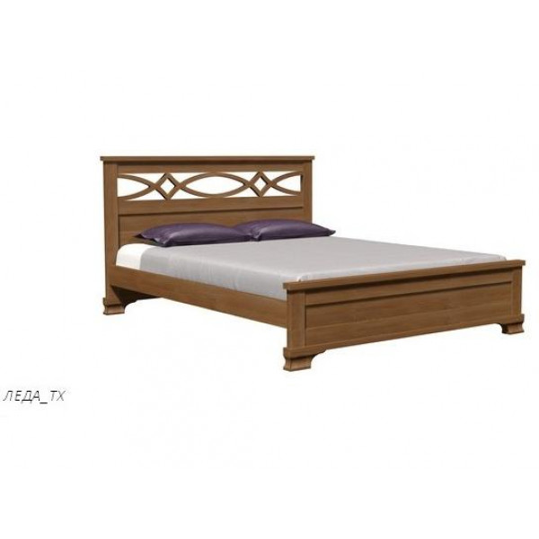 Кровать деревянная Леда 1200