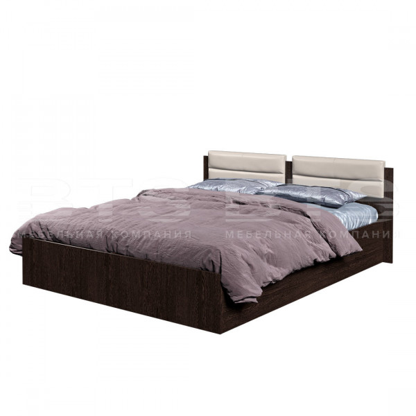 Кровать Фиеста Нью 1600 с мягким изголовьем