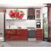 Кухня 1.6 МДФ с принтом (рисунок)